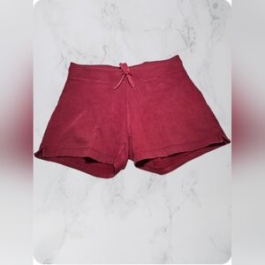 Small GAP stretchy and loose burgundy shorts